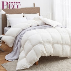 Wholesale White High Quality Handmade Down Quilt Cotton Fabric Duvet