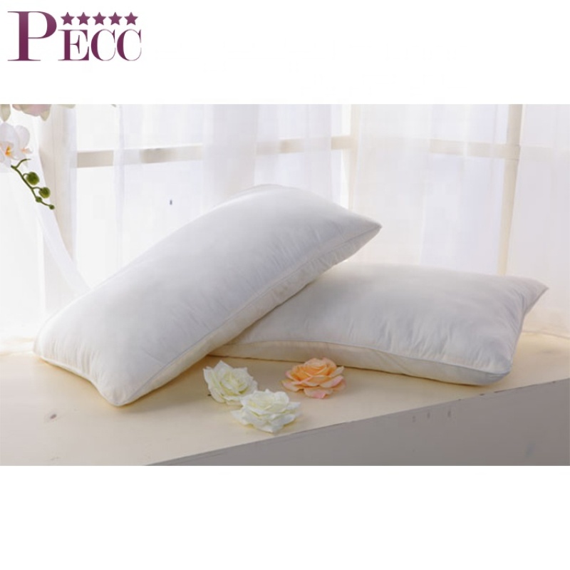 El precio bajo al por mayor de alta calidad adorna la almohada de plumas finas