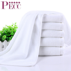 Hot Sale White Hotel Bath Body 100% Cotton Towel Set