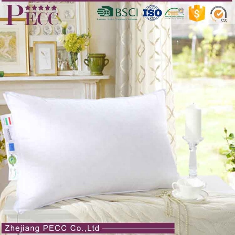 Inserto de almohadas de edredones de plumas de lujo de confort Natural grueso de hotel Inserto de almohadas de edredones de plumas de lujo de confort Natural grueso de hotel