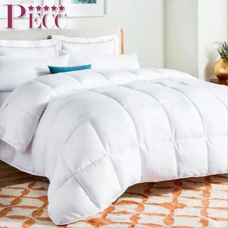 Juego de edredón OEM hecho a mano personalizado con colcha de verano King