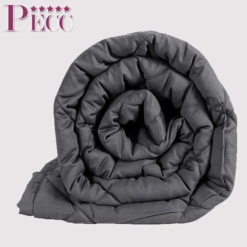 Couverture lestée de 20 lb, couverture lestée en coton, housse de couette pour couverture lestée
