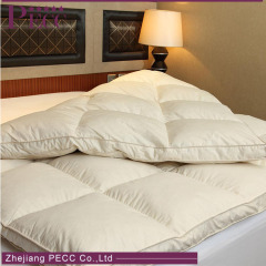 Natural Hotel Soft Sleepwell High Quality Bed Mattress Topper Pad