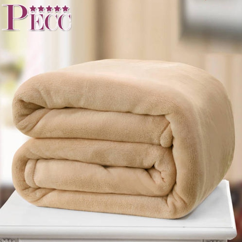 古典的な中国のメーカー高級子供用無地フリースベビーブランケット