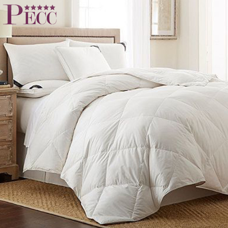 低価格卸売ダウンフェザー掛け布団ホーム寝具キルト