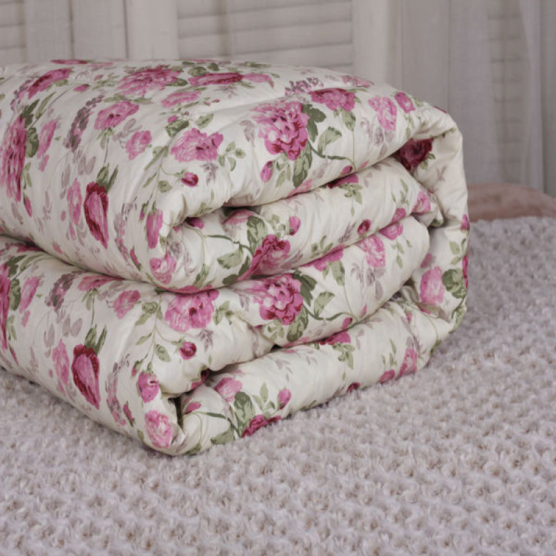 Original Edredón de tela de microfibra, edredón de plumas de relleno