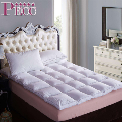 Washable Good Price Full Size Sleep Rest Roll Pack Mattress Pad Topper