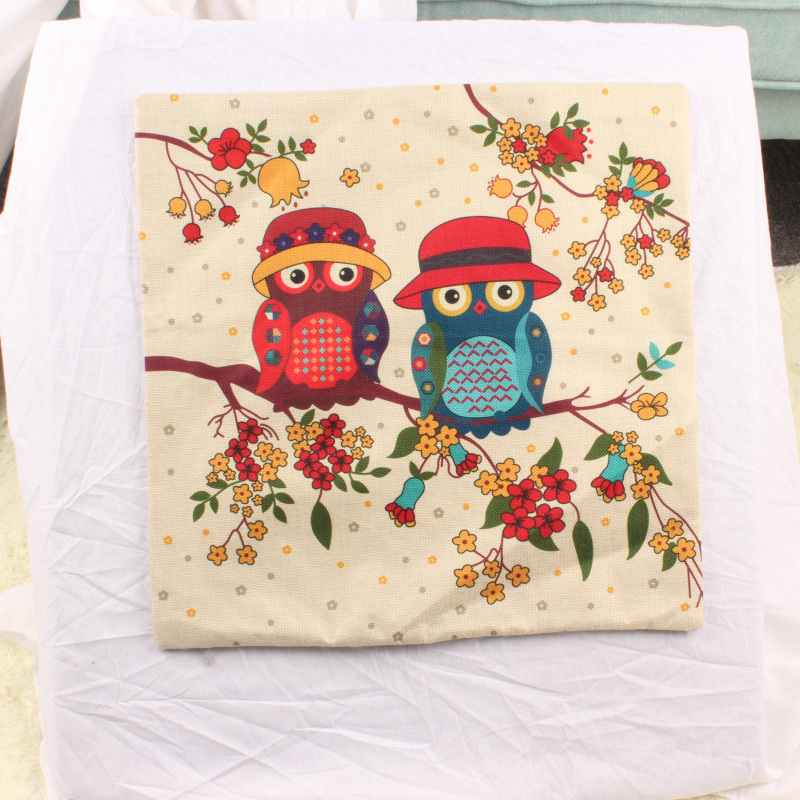 クリスマス漫画コットン洗えるクッションカバーセット クリスマス漫画コットン洗えるクッションカバーセット