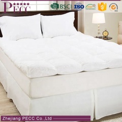 Wholesale Natural Cotton Fabric 3D Soft Sleep Well Mattress Topper Pad