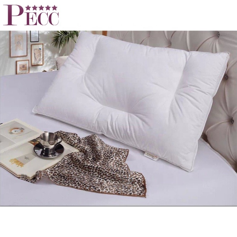 El precio bajo al por mayor de alta calidad adorna la almohada de plumas finas