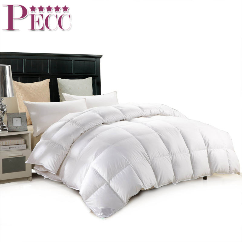 Edredón de plumón de ganso tamaño Queen al por mayor de China