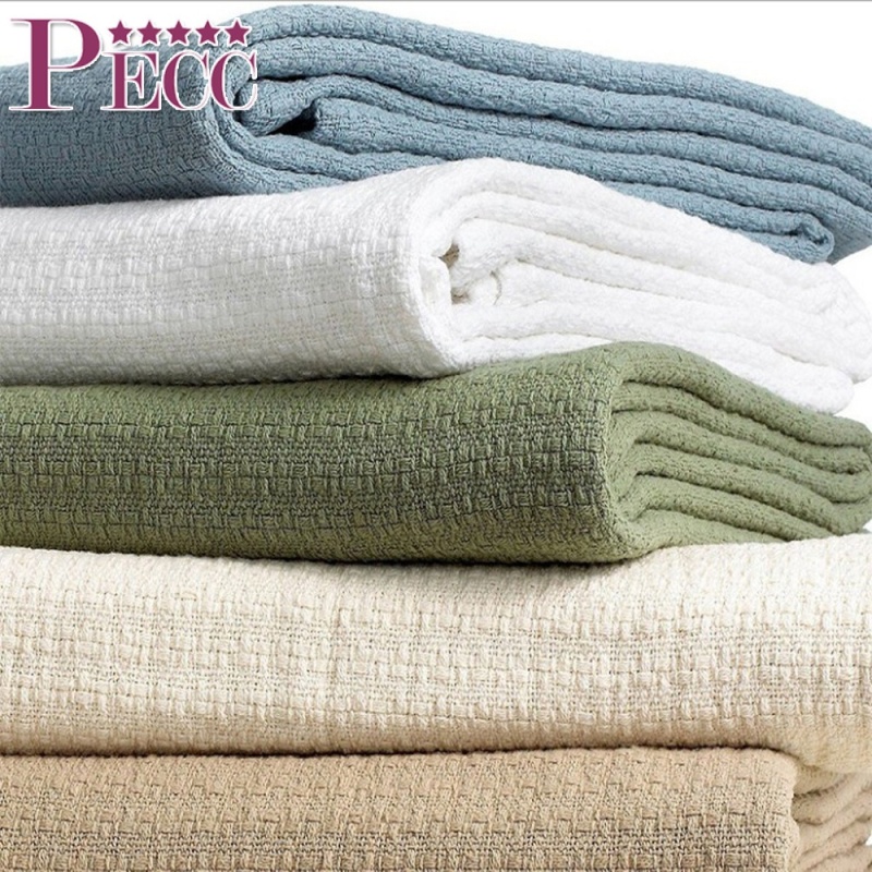 Manta de viaje de lana suave personalizada al por mayor