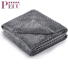 Zhejiang PECC CO hot sale cheap glass beads weighted blanket 20 lbs