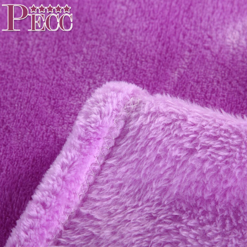 Al por mayor suave manta de lana morada Al por mayor suave manta de lana morada