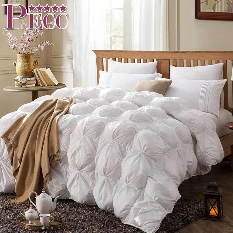 Hotel Four Seasons Comforter Edredón más barato blanco liso