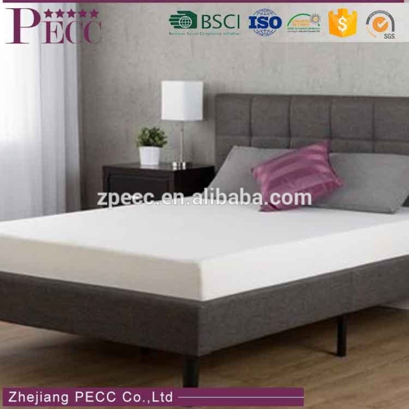 Protector de colchón blanco de hotel impermeable de alta calidad 100% algodón Protector de colchón blanco de hotel impermeable de alta calidad 100% algodón