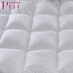 Wholesale Natural Cotton Fabric 3D Soft Sleep Well Mattress Topper Pad