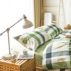 Washed Breathable Fashion Design Made In China Channel 7 Piece Bedding Set