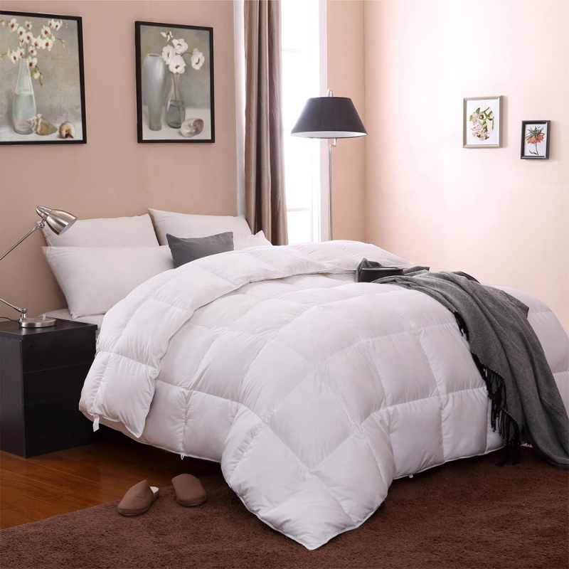Edredón King Size Hotel edredón liso para invierno