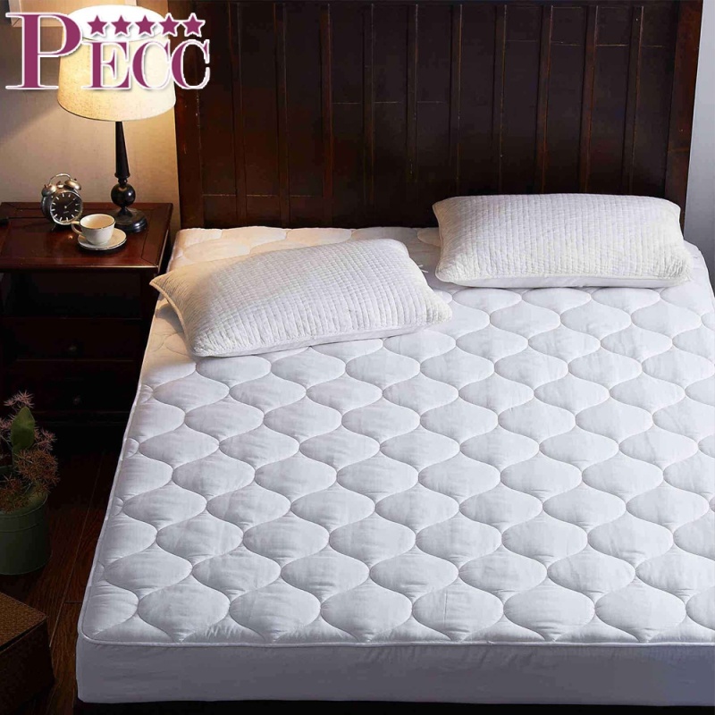Hotel al por mayor proveedor de china barato colchón suave topper grueso colchón de poliéster
