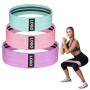 Wholesale bulk custom logo home indoor yoga loop elastic fitness resistance band set