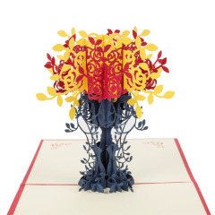 2019 good quality handwork gift 3d pop up paper greeting card 2019 good quality handwork gift 3d pop up paper greeting card