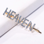 2020 new design fancy custom colorful crystal pearl hair pins with word 2020 new design fancy custom colorful crystal pearl hair pins with word