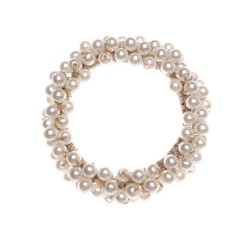 2020 Amazon Hot Selling Best Elastic Hair Tie Bulk Pearl Hair Band girls