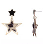 Winter fashion women geometric leopard earring accessories star plush earrings Winter fashion women geometric leopard earring accessories star plush earrings