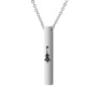 personalized amazon women laser engrave content silver gold stainless steel vertical bar necklace personalized amazon women laser engrave content silver gold stainless steel vertical bar necklace