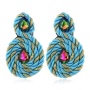 amazon ins Customized fashion india african lady women girls handmade string celtic knot drop earring amazon ins Customized fashion india african lady women girls handmade string celtic knot drop earring