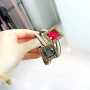 2019 Beautiful glitter crystal rhinestone Elegant Korean Accessories Women Hair ties 2019 Beautiful glitter crystal rhinestone Elegant Korean Accessories Women Hair ties