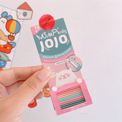 Korean cute 10pcs/set children's basic candy color elastic hair ties for girls