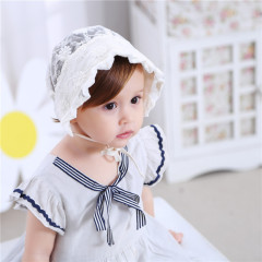 New style sweet Summer Infant Girl Toddler Baby lace Beanie Lace Sun Hat