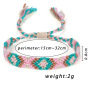 New Arrival Women Colorful Handmade Woven Adjustable Friendship Bracelets New Arrival Women Colorful Handmade Woven Adjustable Friendship Bracelets