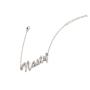 wholesale custom bohemian metal chain women jewelry crystal letter anklets