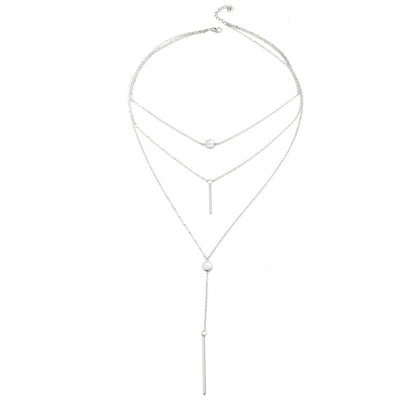 Cheap wish Amazon best seller bohemian women gold layer chocker multi three layered necklace Cheap wish Amazon best seller bohemian women gold layer chocker multi three layered necklace