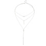 Cheap wish Amazon best seller bohemian women gold layer chocker multi three layered necklace Cheap wish Amazon best seller bohemian women gold layer chocker multi three layered necklace