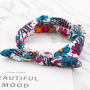 wholesale adjustable elastic children  fabric flowers  headbands
