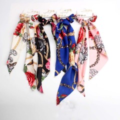 2020 new arrivals hot sale fancy long ribbon elastic bulk custom printed hair scarf scrunchies hair ties for girls 2020 new arrivals hot sale fancy long ribbon elastic bulk custom printed hair scarf scrunchies hair ties for girls