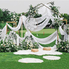 OEM roadway suspended ceiling outdoor wedding decoration hanging metal soft yarn OEM roadway suspended ceiling outdoor wedding decoration hanging metal soft yarn