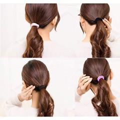 66pcs/pack Hot Sale Colorful Eco Friendly Custom Elastic Hair Tie for Women