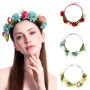 wedding bridal festival beach party holiday travel hair halo floral indian flower garland wedding bridal festival beach party holiday travel hair halo floral indian flower garland