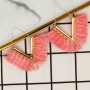 Trendy Vintage BOHO V shape Alloy Pendent Statement Tassel Earrings Jewelry Trendy Vintage BOHO V shape Alloy Pendent Statement Tassel Earrings Jewelry