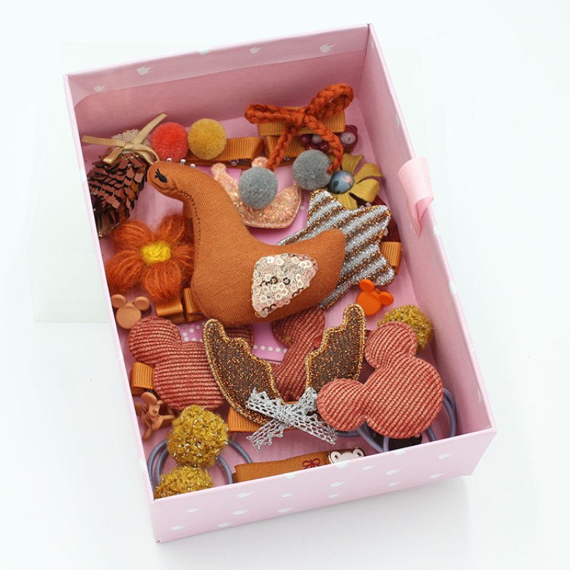 Hot baby girls hair band hair clip hair accessories newborn gift box Hot baby girls hair band hair clip hair accessories newborn gift box