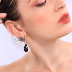 Fashion rhinestone bride bridesmaid earrings alloy jewelry rhinestone earring