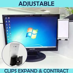 2020 new style foldable adjustable cell phone stand for notebook screen side holder
