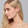 Luxury rhinestone hair accessories hairband clip wedding bridal hairpins