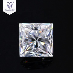 VVS clarity jewelry making 5.5mm 1carat princess cut moissanite