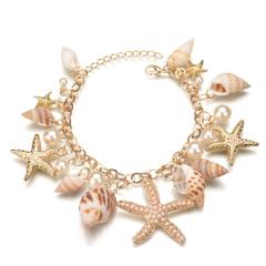 2019 Custom popular hawaii style big sea shell glow bracelet for women 2019 Custom popular hawaii style big sea shell glow bracelet for women